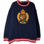 古着 ラルフローレン Ralph Lauren POLO RALPH LAUREN ロゴスウェットシャツ トレーナー メンズXXL相当 /eaa624672