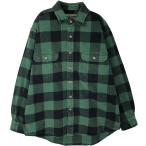 ショッピングjam 古着 90年代 フィールドアンドストリーム バッファローチェック 長袖 ヘビーネルチェックシャツ メンズL相当 ヴィンテージ /eaa624738