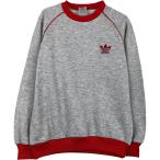 ショッピング古着 古着 90~00年代 アディダス adidas ロゴスウェットシャツ トレーナー メンズM相当 ヴィンテージ /eaa624997