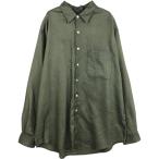 ショッピング古着 古着 ジェイクルー J.Crew 長袖 リネンシャツ メンズL相当 /eaa625195