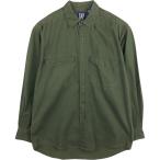 ショッピング古着 古着 90年代 ギャップ GAP オールドギャップ 長袖 コットンシャツ メンズM相当 ヴィンテージ /eaa625267