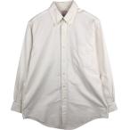ショッピング古着 古着 ブルックスブラザーズ Brooks Brothers Est.1818 長袖 ボタンダウンシャツ USA製 メンズM相当 /eaa625273