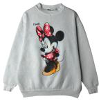 ショッピング古着 古着 90年代 TULTEX MINNIE MOUSE ミニーマウス キャラクタースウェットシャツ トレーナー メンズM相当 ヴィンテージ /eaa625405