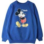 ショッピング古着 古着 80年代 タルテックス ミッキーマウス キャラクタースウェットシャツ トレーナー USA製 メンズL相当 ヴィンテージ /eaa625412