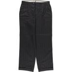 ショッピングjam 古着 クリスチャンディオール Christian Dior MONSIEUR ストライプ柄 ツータック スラックスパンツ メンズw33相当 ヴィンテージ /eaa625480
