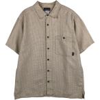ショッピング古着 古着 00年代 パタゴニア Patagonia 53135S8 チェック柄 半袖 ヘンプシャツ メンズL相当 /eaa625546