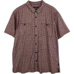 ショッピング古着 古着 パタゴニア Patagonia 53139SP18 チェック柄 半袖 ヘンプ×オーガニックコットンシャツ メンズXL相当 /eaa625547