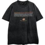 ショッピングハーレーダビッドソン 古着 00年代 ハーレーダビッドソン Harley-Davidson 鷲柄 イーグル柄 モーターサイクル バイクTシャツ USA製 メンズXL相当 /eaa625885