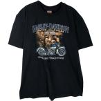 ショッピング古着 古着 00年代 ハーレーダビッドソン Harley-Davidson モーターサイクル バイクTシャツ メンズXL相当 /eaa626017