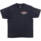 ショッピングハーレーダビッドソン 古着 00年代 ハーレーダビッドソン Harley-Davidson ファイヤーパターン モーターサイクル バイクTシャツ メンズL相当 /eaa626023