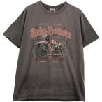 ショッピングハーレーダビッドソン 古着 ハーレーダビッドソン Harley-Davidson モーターサイクル バイクTシャツ メンズL相当 /eaa626036