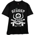 ショッピングstussy 古着 ステューシー STUSSY ドクロ柄 スカル柄 サーフ スケートTシャツ メンズM相当 /eaa626060