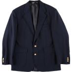 ショッピング古着 古着 スタッフォード STAFFORD 紺ブレザー テーラードジャケット USA製 メンズL相当 /eaa626197