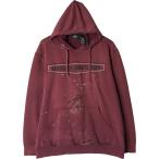 ショッピングハーレーダビッドソン 古着 ハーレーダビッドソン Harley-Davidson アドバタイジング スウェットプルオーバーパーカー メンズXL相当 /eaa626972