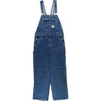 б/у одежда Carhartt Carhartt Denim комбинезон мужской w34 соответствует /eaa630425