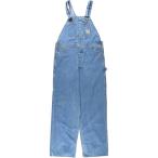  б/у одежда Carhartt Carhartt Logo patch Denim комбинезон USA производства мужской w39 соответствует /eaa656761