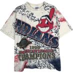 古着 90年代 TRUE-FAN MLB クリーブランドインディア