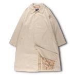  б/у одежда 80 годы Burberry Burberry's один листов рукав пальто с отложным воротником bar ma машина n пальто Британия производства мужской L соответствует Vintage /eva003460