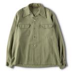 古着 50年代 PACIFIXED オープンカラー ウールギャバジン ボックスシャツ メンズM相当 ヴィンテージ /evb006158 ss2501_10