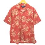 古着 ラルフローレン POLO by Ralph Lauren VINTAGE CAMP 総柄 オープンカラー ハワイアンアロハシャツ メンズL相当 /evb006806