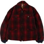 ショッピングカーターズ 古着 60年代 カーターズ Carter's チェック柄 ウールハンティングジャケット メンズM相当 ヴィンテージ /evb008320