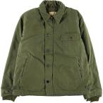 古着 60年代 米軍実品 U.S.NAVY A-2 ミリタリー デッキジャケット USA製 メンズL相当 ヴィンテージ /evb030282