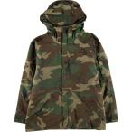 ショッピング古着 古着 90年代 米軍実品 迷彩柄 ECWCS 1st GEN 後期型 ミリタリー ゴアテックスパーカー LARGE REGULAR メンズL相当 /evb031313