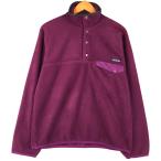 ショッピングpatagonia 古着 00年代 パタゴニア Patagonia SYNCHILLA シンチラ スナップT 25450F4 ハーフスナップ フリースプルオーバー メンズM相当 /evb032357