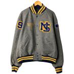 古着 90年代 HOLLOWAY ウールスタジャン アワードジャケット バーシティジャケット USA製 メンズXL相当 /evb032880