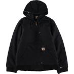 ショッピング古着 古着 カーハート Carhartt アクティブジャケット フード付き 中綿入り ワークジャケット メンズL相当 /evb033244