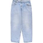 ショッピング古着 古着 90年代 リーバイス SILVER TAB シルバータブ L2 BAGGY FIT テーパードデニムパンツ USA製 メンズw36相当 ヴィンテージ /evb033383