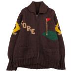 古着 60年代 総柄 カウチンセーター メンズM相当 ヴィンテージ /evb033553