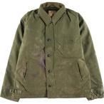 ショッピング古着 古着 訳あり特価 70年代 米軍実品 A-2 デッキジャケット ミリタリー デッキジャケット メンズL相当 ヴィンテージ /evb033731