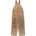  б/у одежда Carhartt Carhartt двойной колено Duck комбинезон мужской w36 соответствует /evb034422