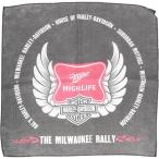  б/у одежда 80 годы ~90 годы Harley Davidson Harley-Davidson MILLER LITE зеркало свет общий рисунок огненный узор бандана /gaa005612