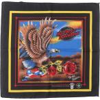  б/у одежда 80~90 годы Harley Davidson Harley-Davidson общий рисунок . рисунок Eagle рисунок бандана USA производства Vintage /gaa007075