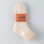 ショッピングjam JAMオリジナル クルーソックス 靴下 生成り 2足セット 25-27cm   /jae000036