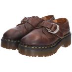 ドクターマーチン Dr.Martens 厚底 ストラップシューズ 英国製 UK5 レディース23.5cm /saa002266