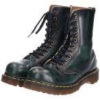 ドクターマーチン Dr.Martens スチールトゥ 10ホールブーツ 英国製 UK4 レディース22.5cm /saa004699