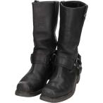 古着 ハーレーダビッドソン Harley-Davidson スクエアトゥ 厚底 エンジニアリングブーツ 9 1/2M メンズ27.5cm相当 /saa014303