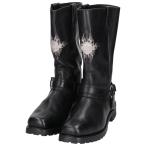 ショッピングハーレーダビッドソン 古着 ハーレーダビッドソン Harley-Davidson スクエアトゥ リングブーツ メンズ27.0cm相当  /saa014439