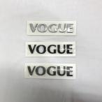 VOGUE переводная картинка черный / серебряный / антрацит 