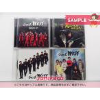 ジャニーズWEST CD 4点セット ええじゃないか 初回盤(なにわ侍盤/忍ジャニ盤/WEST盤)/通常盤  [良品]