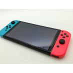 【中古】Nintendo Switch 本体 (有機ELモデル) HEG-S-KABAA ネオンブルー・ネオンレッド 【2021年10月】【OSU301】保証期間１ヶ月【ランクB】