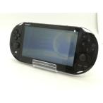 【中古】SONY PlayStation VITA Wi-Fiモデル ブラック PCH-2000 ZA11【OSU301】保証期間1ヶ月【ランクC】