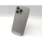 【中古】Apple 国内版 【SIMフリー】 iPhone 15 Pro Max 256GB ナチュラルチタニウム MU6R3J/A【OSU301】保証期間１ヶ月【ランクC】