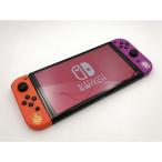 【中古】Nintendo Switch 本体 (有機ELモデル) HEG-S-KEAAA スカーレット・バイオレットエディション【ECセンター】保証期間1ヶ月【ランクB】