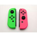 【中古】Nintendo Switch Joy-Con (L)ネオングリーン/(R) ネオンピンク [コントローラー] HAC-A-JAFAA【ECセンター】保証期間１週間【ランクC】