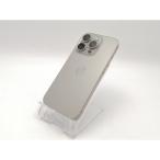 【中古】Apple 国内版 【SIMフリー】 iPhone 15 Pro 256GB ナチュラルチタニウム MTUF3J/A【ECセンター】保証期間１ヶ月【ランクA】