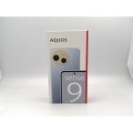 【未使用】SHARP 国内版 【SIMフリー】 AQUOS sense9  ブルー 6GB 128GB SH-M29【ECセンター】保証期間３ヶ月